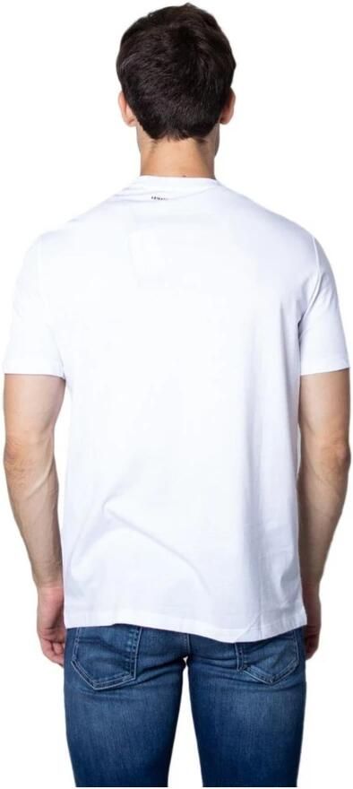 Armani Exchange Modern Print T-shirt met ronde hals White Heren - Foto 5