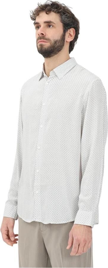 Armani Exchange Regular fit vrijetijdsoverhemd van viscose met knoopsluiting - Foto 3
