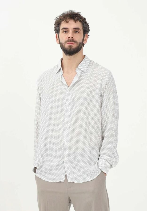 Armani Exchange Regular fit vrijetijdsoverhemd van viscose met knoopsluiting