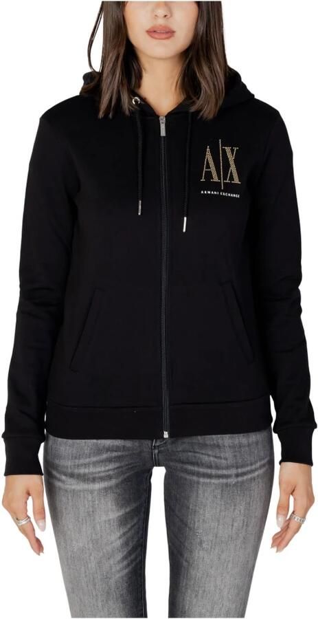 Armani Exchange Zwarte Sweatshirt voor Vrouwen Black Dames - Foto 2