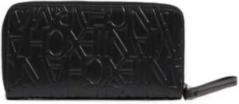 Armani Exchange Zwarte Damesportemonnee Herfst Winter Collectie Black Dames - Foto 6