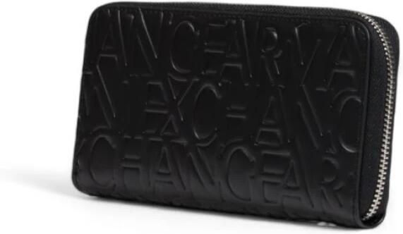 Armani Exchange Zwarte Damesportemonnee Herfst Winter Collectie Black Dames - Foto 4