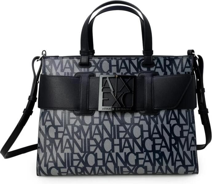 Armani Exchange Logo Multikleur Schoudertas met Verstelbare Band Multicolor Dames - Foto 7