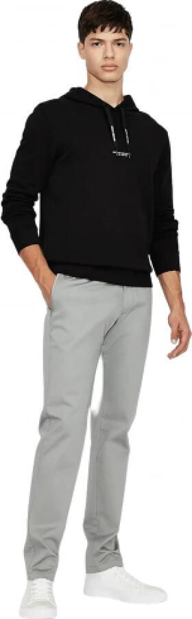 Armani Exchange Blauwe Hoodie Sweatshirt Milano New York Blue Heren - Foto 10