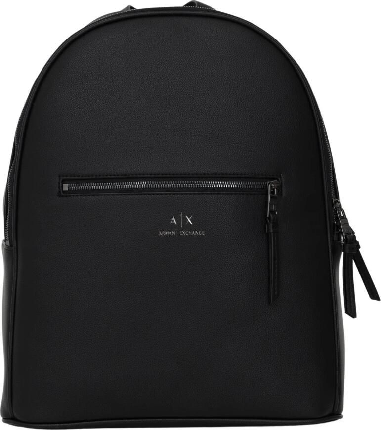 Armani Exchange Zwarte Polyester Rugzak met Meerdere Compartimenten Black Heren - Foto 10