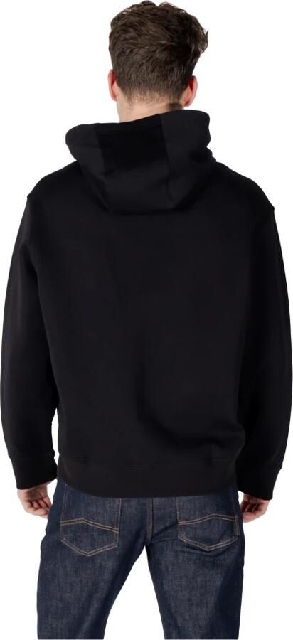 Armani Exchange Zwarte Hoodie Lente Zomer Mannen Black Heren - Foto 2