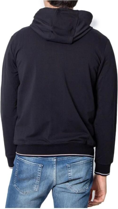 Armani Exchange Zwarte katoenen hoodie lente zomer collectie Black Heren - Foto 3
