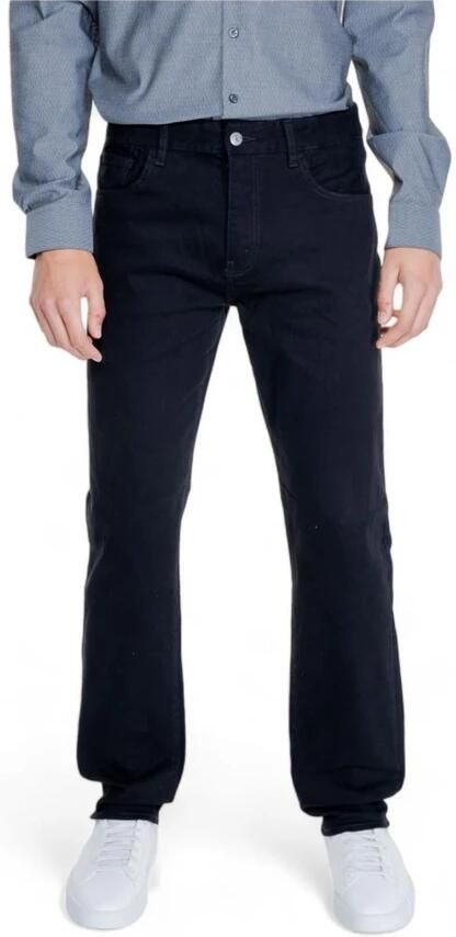 Armani Exchange Zwarte katoenen jeans en broeken met elastaan Black Heren - Foto 3