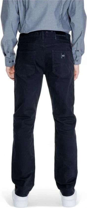 Armani Exchange Zwarte katoenen jeans en broeken met elastaan Black Heren - Foto 6