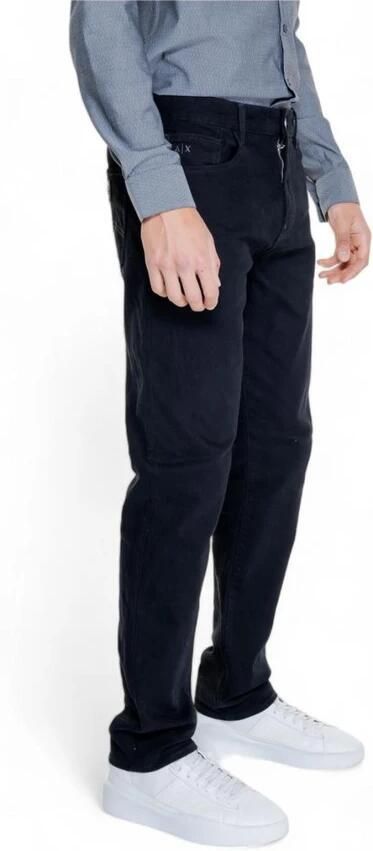 Armani Exchange Zwarte katoenen jeans en broeken met elastaan Black Heren - Foto 5