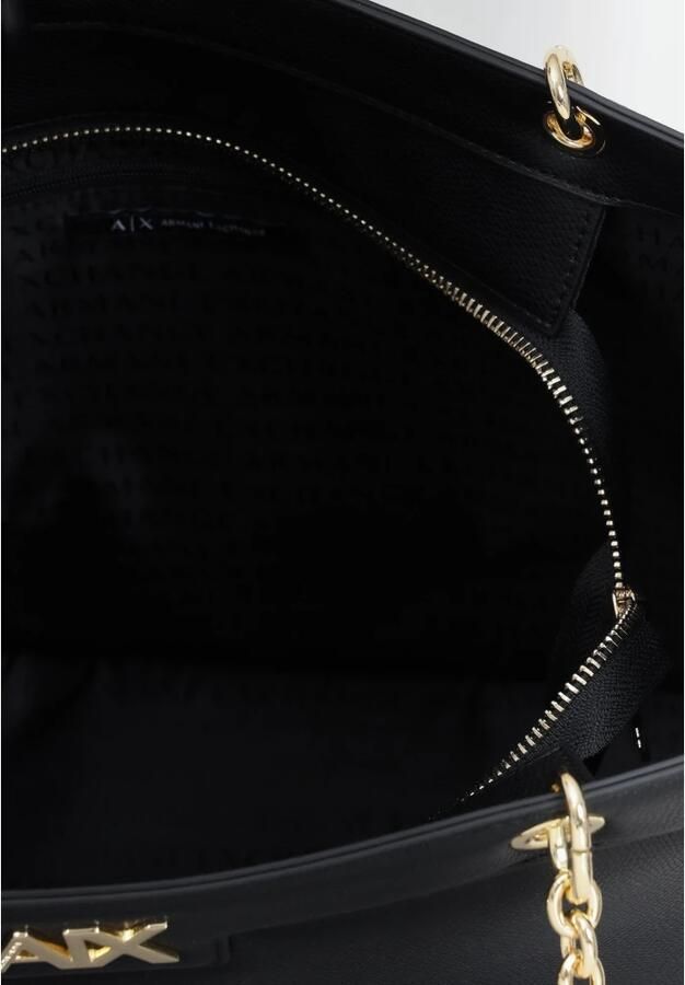 Armani Exchange Stijlvolle Polyester Handtas voor Vrouwen Black Dames - Foto 3
