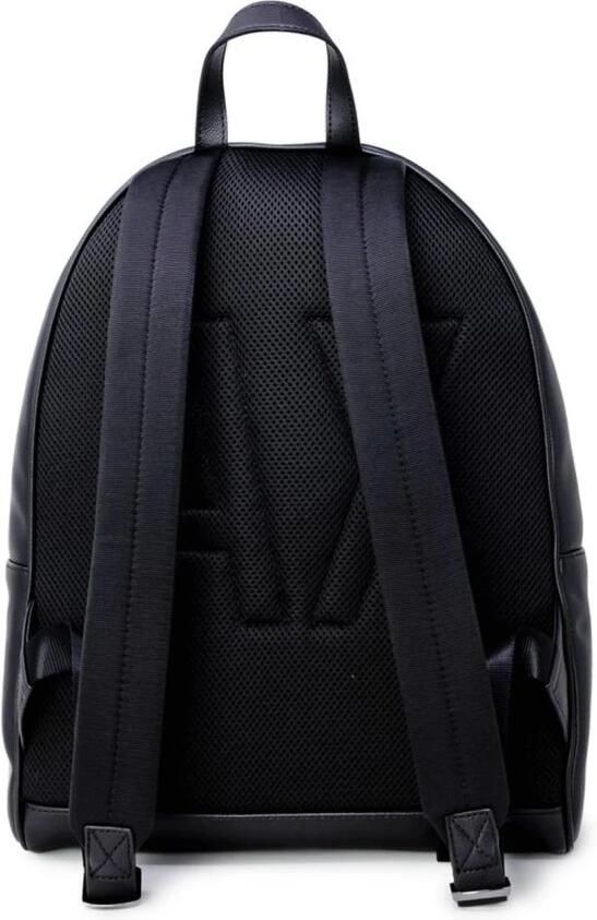 Armani Exchange Zwarte Polyester Rugzak met Meerdere Compartimenten Black Heren - Foto 6
