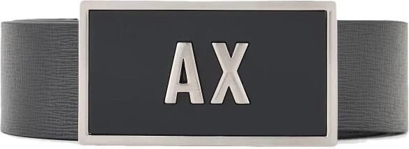 Armani Exchange Zwarte Riem Set 3 Stuks Black Heren
