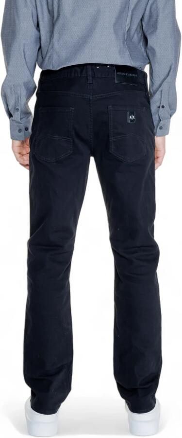 Armani Exchange Zwarte katoenen jeans en broeken met elastaan Black Heren - Foto 4