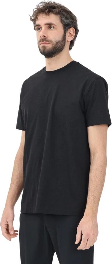 Armani Exchange Zwarte T-shirt met korte mouwen Eenvoudig ontwerp Black Heren - Foto 2