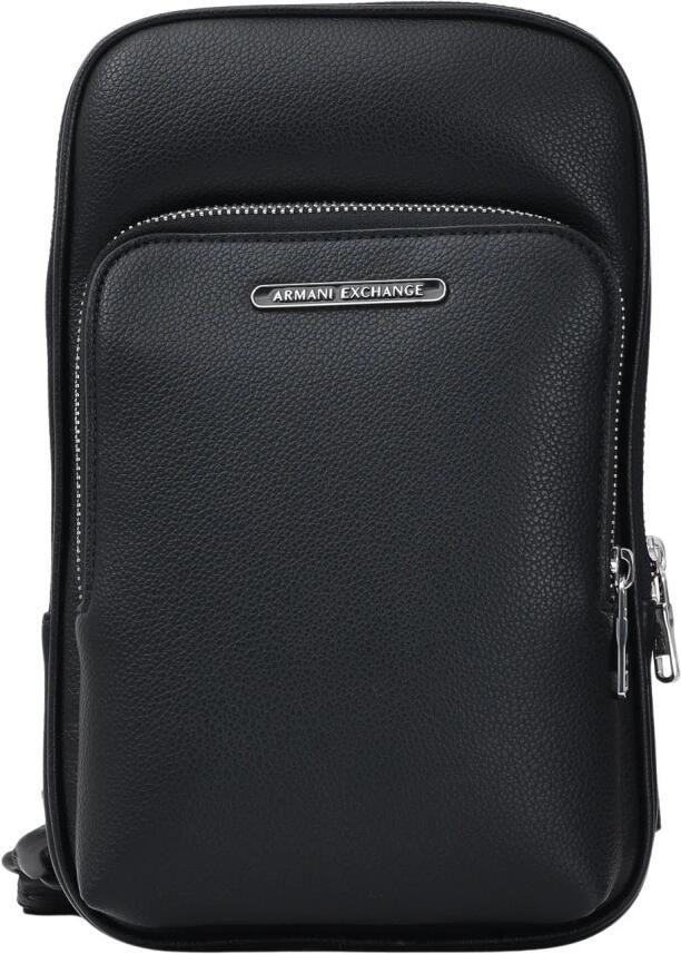 Armani Exchange Zwarte tassen voor een stijlvolle uitstraling Black Heren - Foto 3