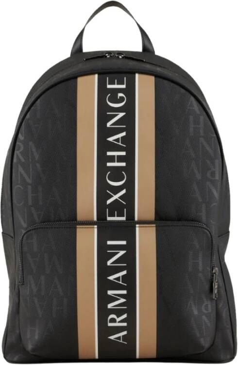 Armani Exchange Backpack Zwart Heren
