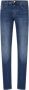 Armani Heren Blauwe Jeans met Ritssluiting en Knoopsluiting Blauw Heren - Thumbnail 3