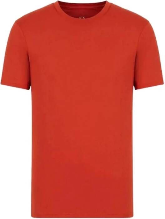 Armani Exchange Basis T-Shirt Oranje Heren