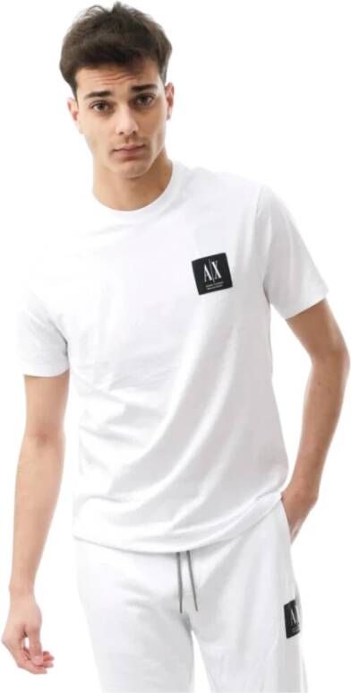 Armani Exchange Basis T-shirt White Heren