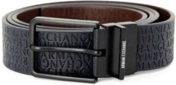 Armani Exchange Belts Blauw Heren