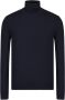Armani Exchange Blauwe Sweaters U Ciclista Lana Merinos Blauw Heren - Thumbnail 1