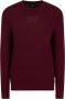 Armani Exchange Bordeaux Sweaters Stijlvol en Comfortabel Rood Heren - Thumbnail 1