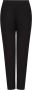 Armani Exchange Zwarte Viscose Cropped Broek Black Dames - Thumbnail 1