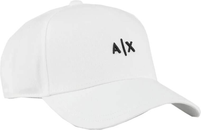 Armani Exchange Baseballpet met logostitching