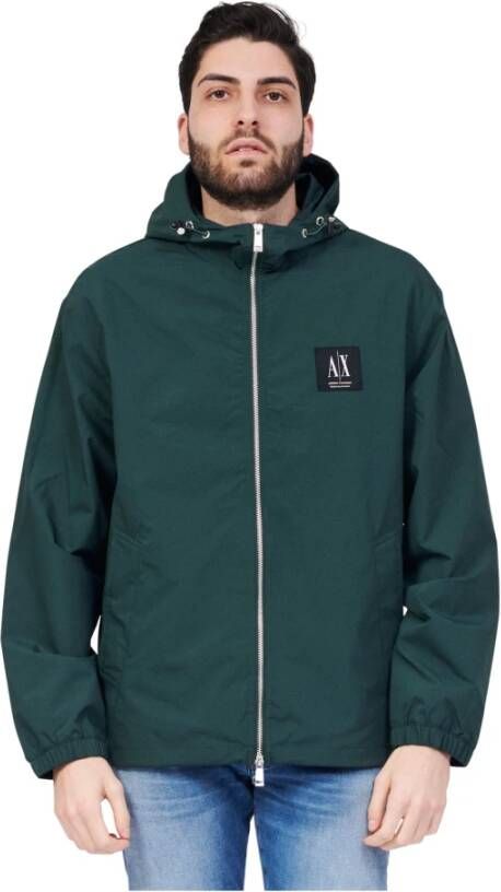 Armani Exchange Coats Groen Heren