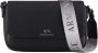 Armani Exchange Zwarte Schoudertas Eigentijds Ontwerp Black Dames - Thumbnail 1