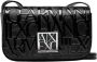 Armani Exchange Elegante Zwarte Schoudertas Black Dames - Thumbnail 1