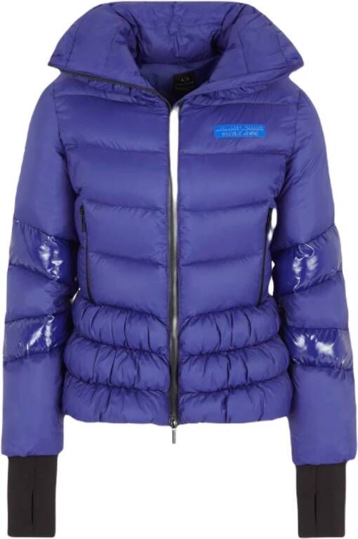 Armani Exchange Down Jackets Blauw Dames