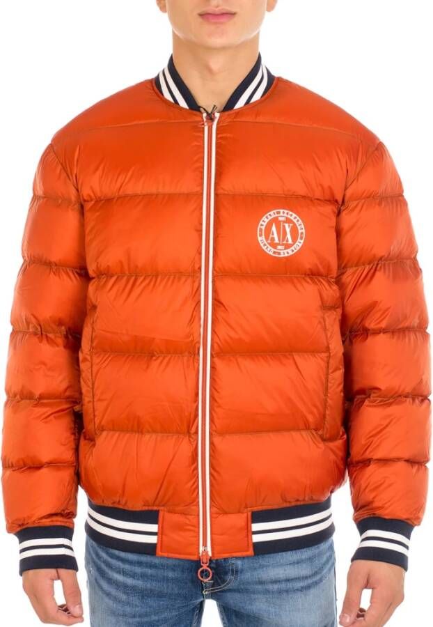 Armani Exchange Down Jackets Oranje Heren