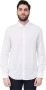 Armani Exchange Witte Popeline Logo Overhemd Lange Mouw White Heren - Thumbnail 3