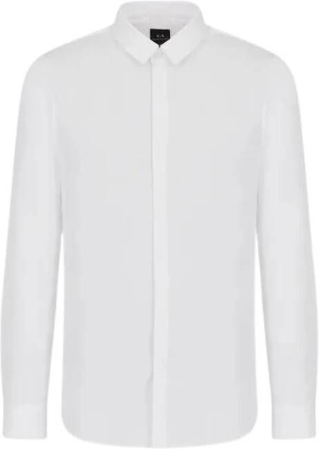 Armani Exchange Stijlvol Overhemd White Heren