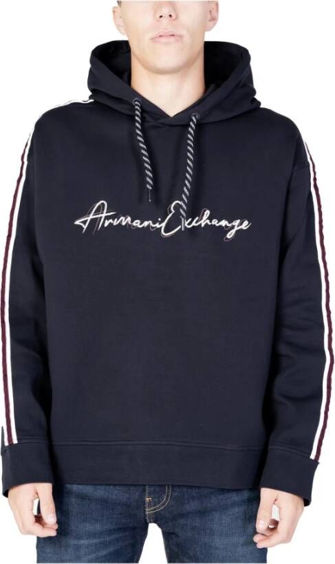 Armani Exchange Heren Sweatshirt Blauw Heren