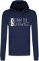 Armani Exchange Blauwe Hoodie van Katoen Blue Heren - Thumbnail 1