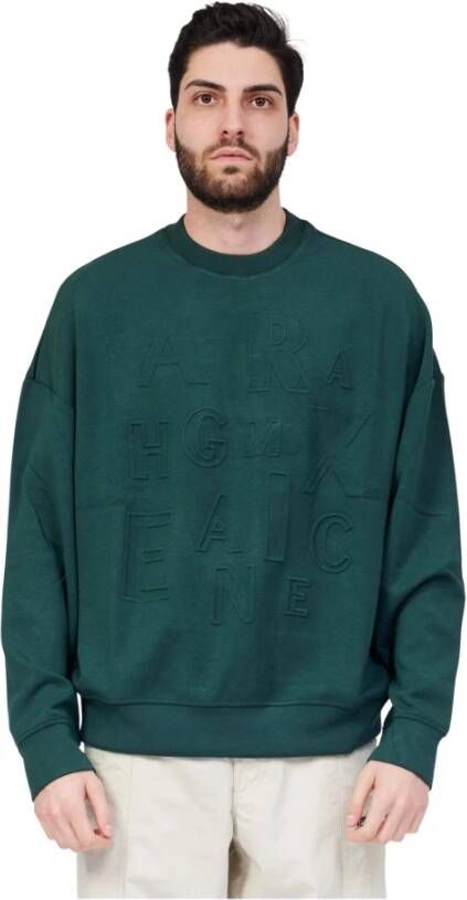 Armani Exchange Hoodies Groen Heren