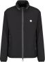 Armani Exchange Hooded Blouson Jas met Volledige Rits Black Heren - Thumbnail 1