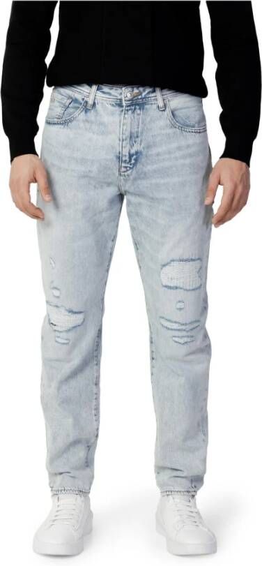 Armani Exchange Skinny Jeans Blauw Heren
