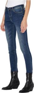 Armani Exchange Jeans DIM 5 Tasche Super Skinny Blauw Dames