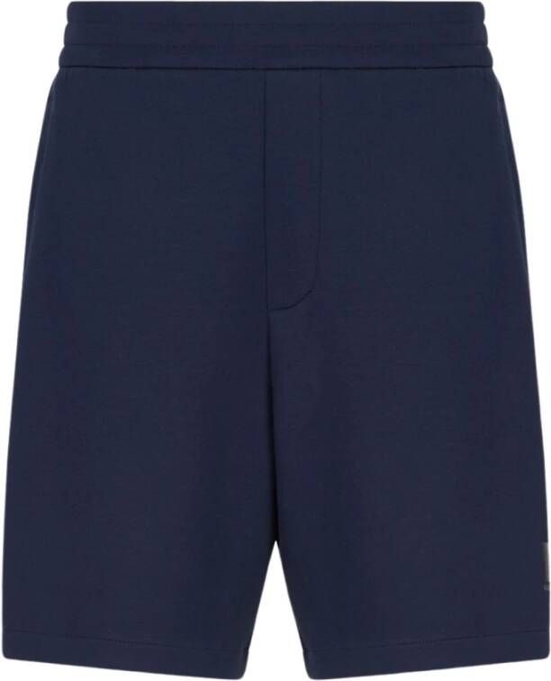 Armani Exchange Jogging shorts Blauw Heren