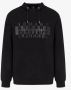 Armani Exchange Logo Hoodie XS Zwart Heren - Thumbnail 1