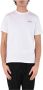 Armani Exchange Witte T-shirts en Polos met Micrologo White Heren - Thumbnail 2