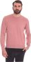 Armani Exchange Round-neck Knitwear Roze Heren - Thumbnail 3