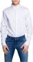 Armani Exchange Slim Fit Wit Formeel Overhemd White Heren - Thumbnail 1