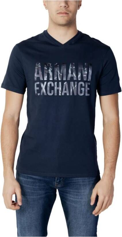 Armani Exchange T-Shirt 3Rztbg Zj3Vz Zwart Heren