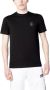 Armani Exchange Zwarte T-shirts en Polos met Logo Patch Black Heren - Thumbnail 2