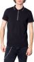 Armani Exchange Polo Shirt Katoen Elastaan Mix Black Heren - Thumbnail 2